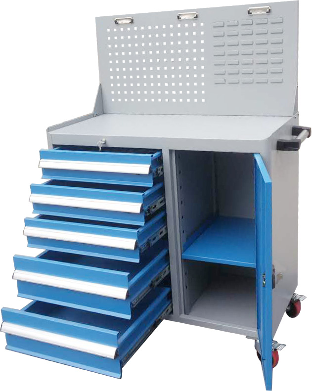Five Drawer Maintenace Tool Cart